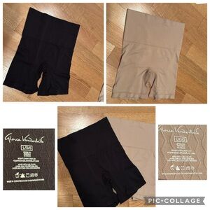 SHAPEWEAR by GLORIA VANDERBILT bundle/2 nwot Large shapewear (black & nude)
